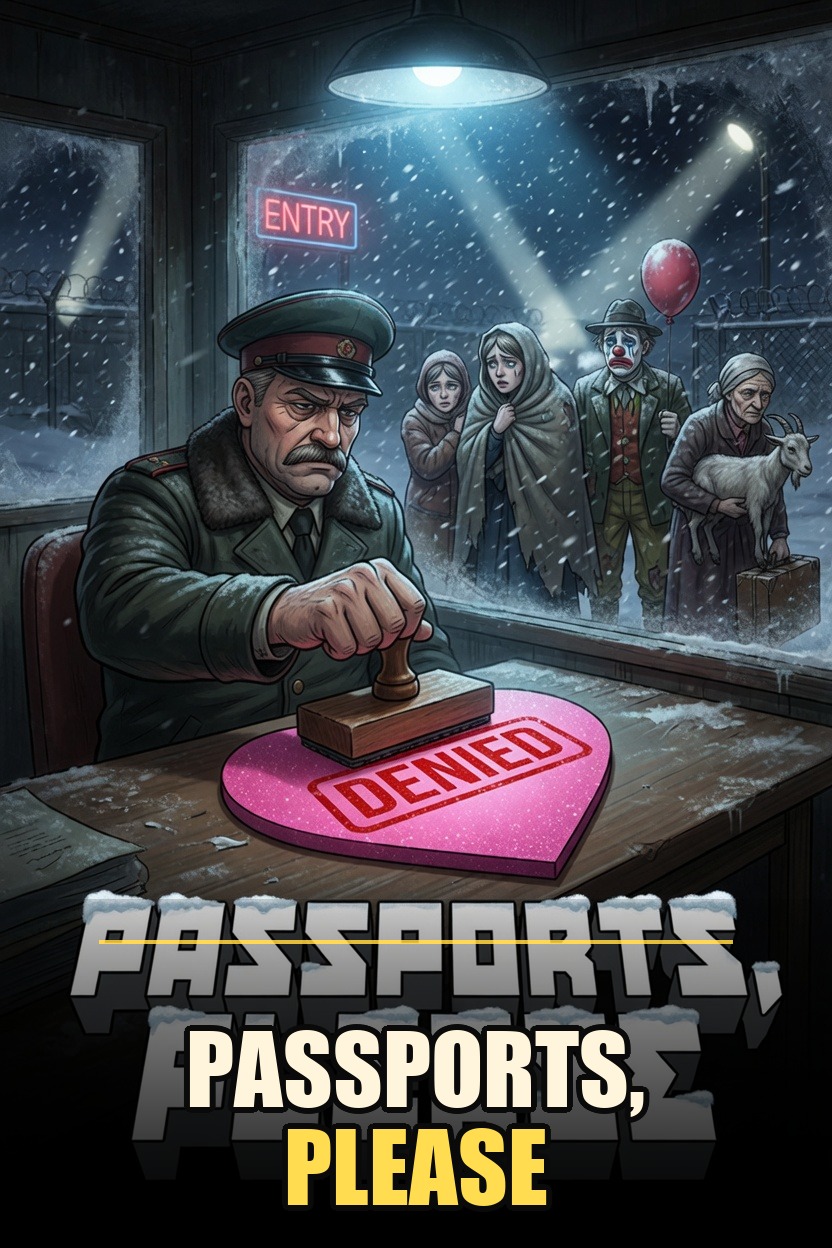 Parody: Passports, Please